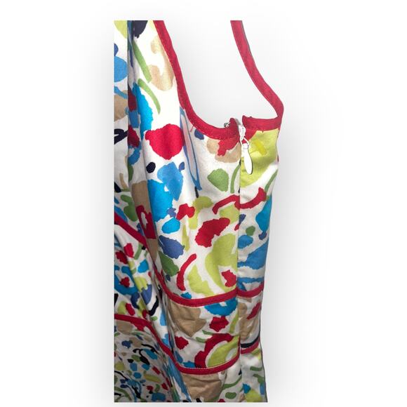 Liz Claiborne Summer Spring Tank Dress Sz 10 EUC - Picture 4 of 4